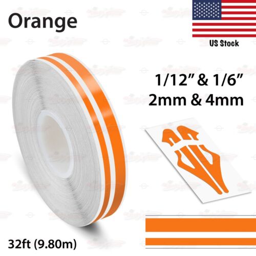 1/12" & 1/6" PIN STRIPES Car Motorcycle Truck Twin Lines TAPE Vinyl Stickers - Bild 19 von 51