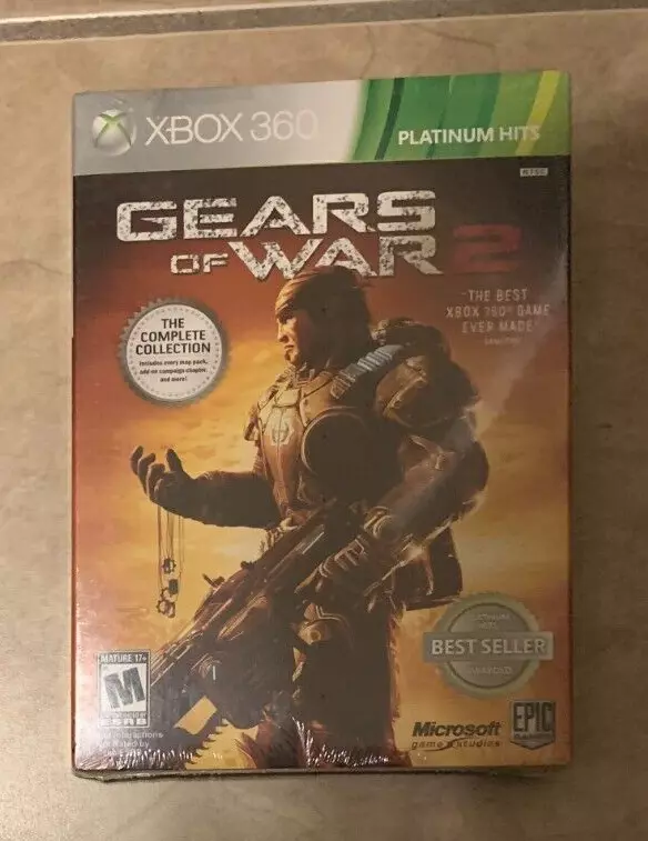 NEW Gears of War 2 The Complete Collection (XBox 360 Platinum Hits)