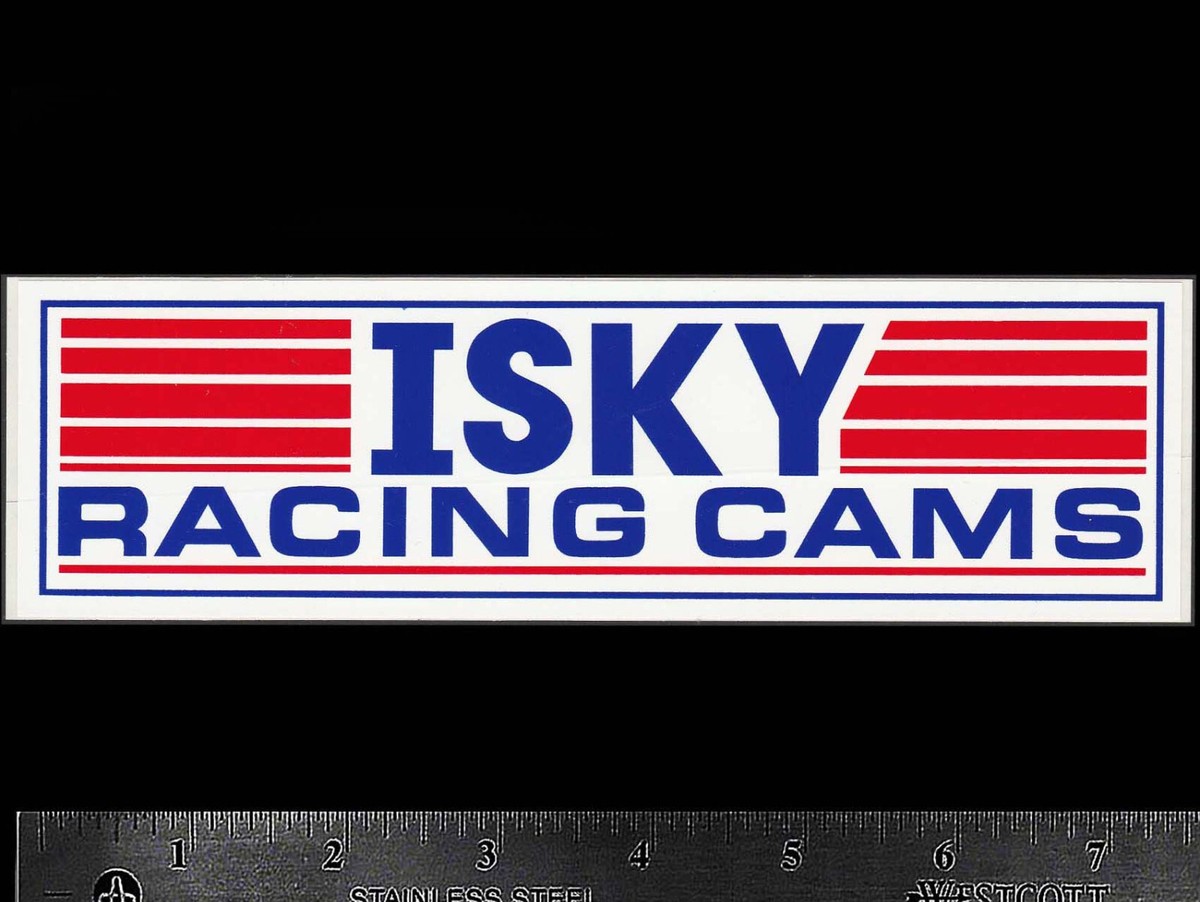 ISKY RACING CAMS - Original Vintage 1970's Racing Decal/Sticker | eBay