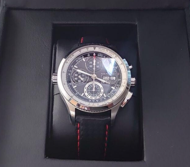 HAMILTON Khaki X-Patrol H765560 Automatic Chronograph Men's Watch Japan Import