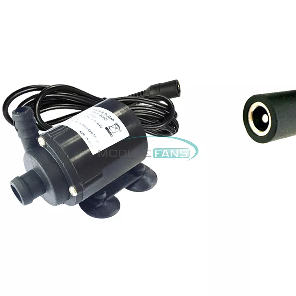 DC12V USB Brushless mini Water Pump Submersible Motor Pump 240L H Female Pl