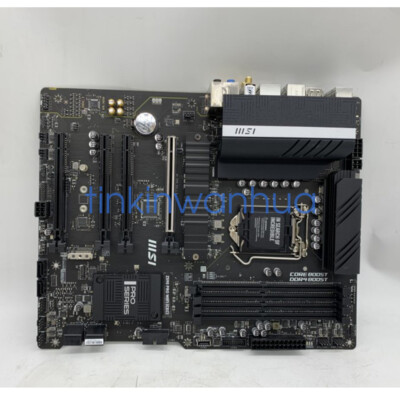 新品Cori3 10100/8G/SSD256+500G/Ofice2019HB For MSI Z590 PRO WIFI (CEC) LGA1200 DDR4 DP+ ATX Motherboard | eBay