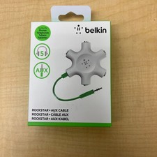 Belkin Rockstar 5-Jack 3.5mm Multi Headphone Audio Splitter - BRAND NEW