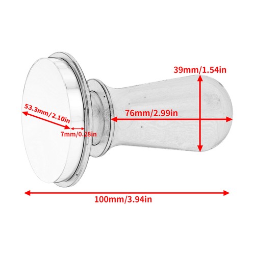 Detachable - 58.5MM Coffee Tamper - Eco-friendly 304 stainless steel, Aluminum - Picture 2 of 19