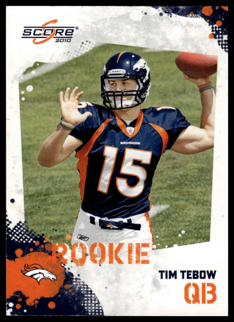Tim Tebow trading card