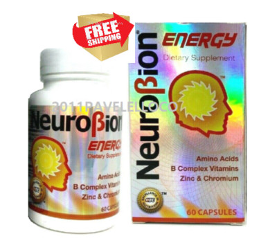 NeuroBion Energy 60 CAPSULES VITAMINA B1 B2 B6 B12 Zinc & Chromium
