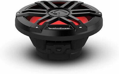Rockford Fosgate M1D2-10B Color Optix Marine Subwoofer Black Grille 10''