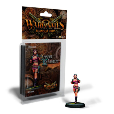 Scale75 35mm Wargames Steampunk Miniatures - Sarah Kilmister