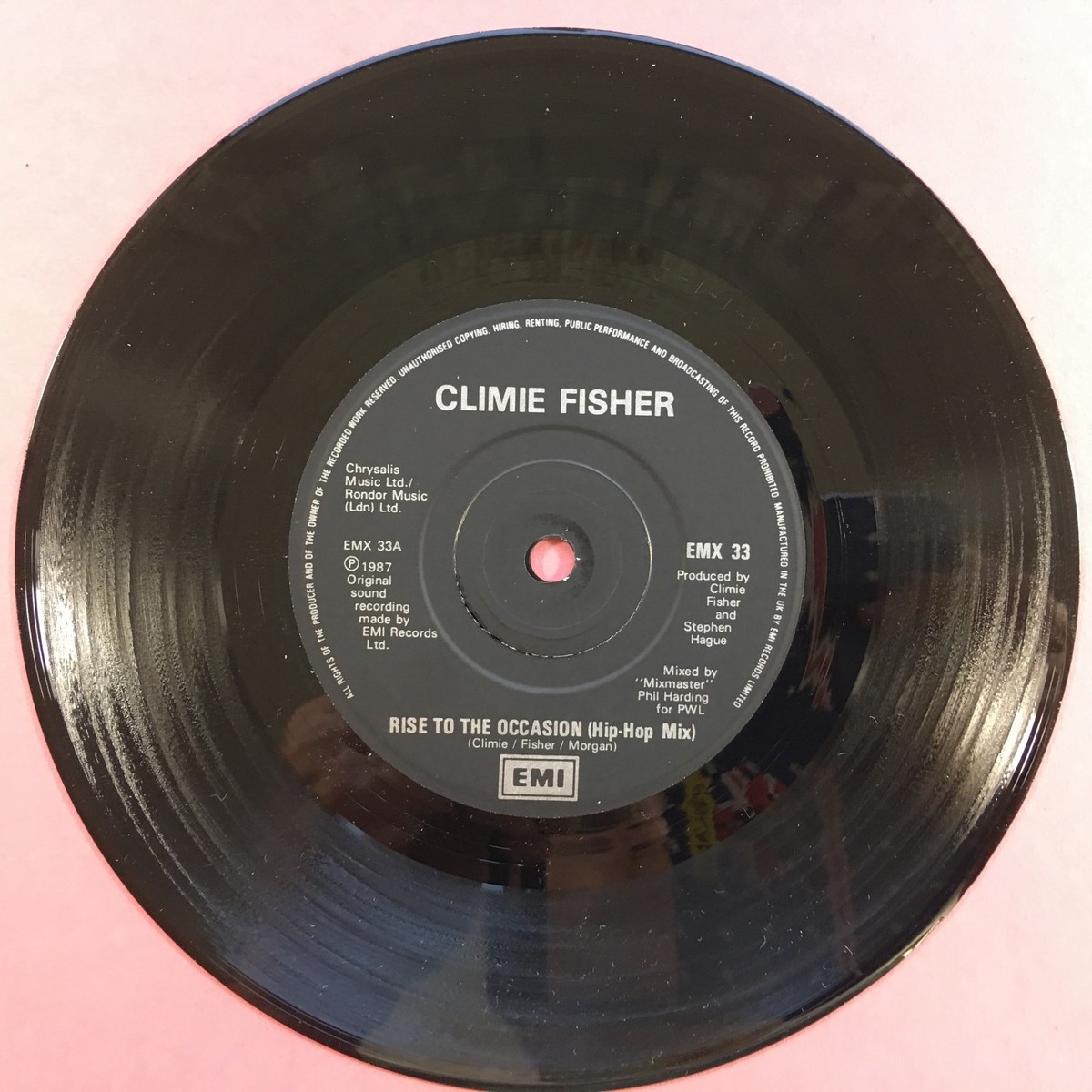 Climie Fisher - Rise To The Occasion - Hip Hop Mix - EMI EMX-33