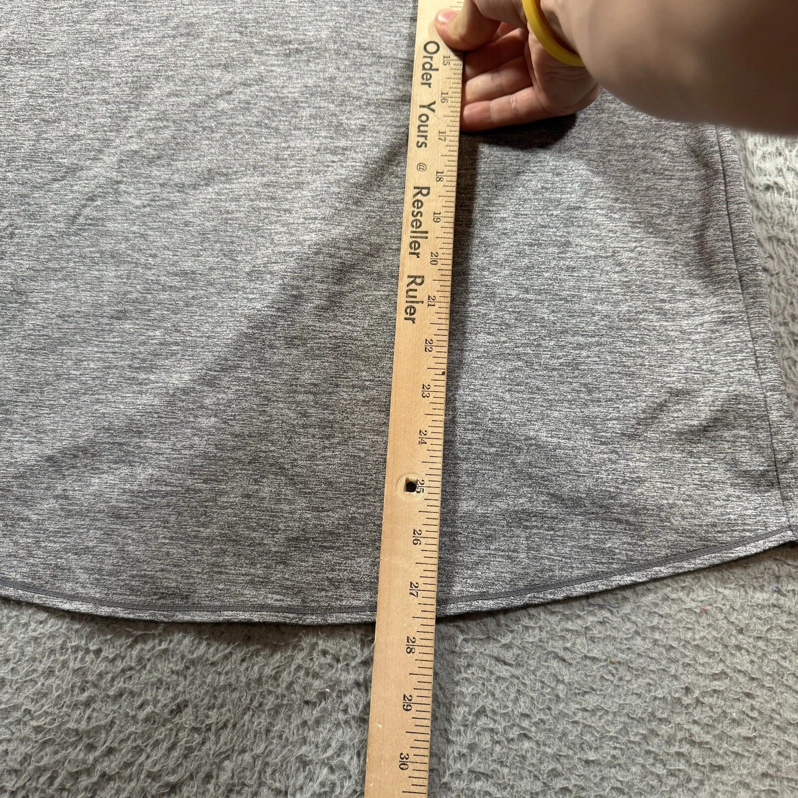 athleta sunlover upf heather open back activewear shirt