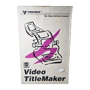 Videonics Titlemaker 3000 | eBay