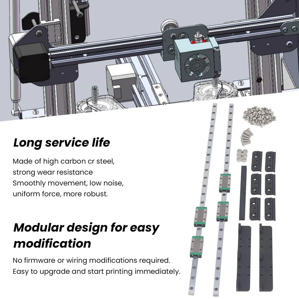 .›3D Printer Y Axes Linear Rail Guide Kit High Accuracy Low Noise Y Axes Linear - Image 4 of 4