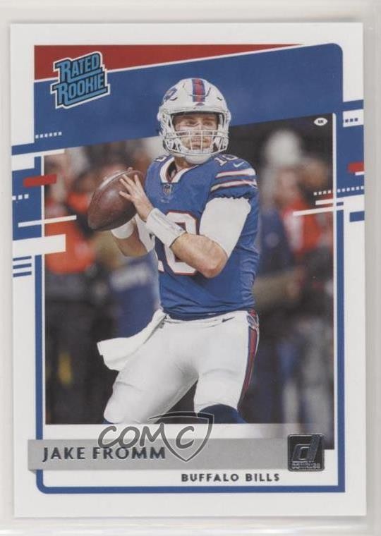2020 Panini Donruss Rated Rookie Jake Fromm #305 06p2
