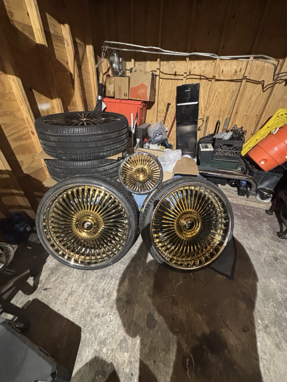 Forgiato Rims And Tires 26” With Matching Steering Wheel