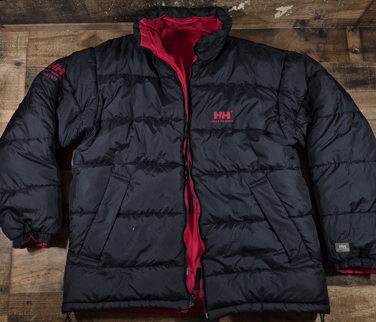 Vintage Helly Hansen Down Puffer Jacket Mens XXL … - image 2
