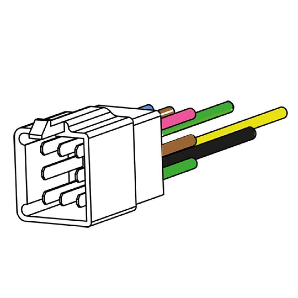 Commodo gauche Teknix à connectique 8 fils pour commande précise de scooter - 3