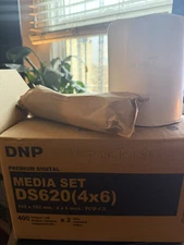 DNP DS6204x6 Photo Printer Roll Media - 1 set / 400 Prints