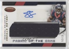 2016 Certified Fabric of the Game Signatures 2/25 Jaelen Strong #FGS-JS Auto 0v0