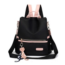 Womens Ladies Waterproof Anti-Theft Backpack Rucksack Travel School Shoulder Bag
