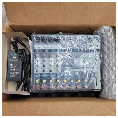 SoundCraft NOTEPAD-12FX 12-Input Analog Audio Mixer with Effects OPEN BOX
