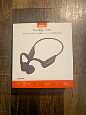 New Aiwa Prodigy True Bone Conduction Wireless Headphones, USB, Sweatproof