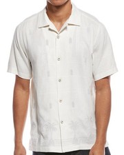Tommy Bahama EMBROIDERED PINA PALMS Silk Camp Shirt 158 XL