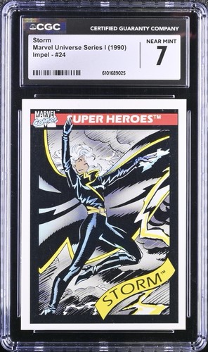 Marvel Universe Impel Storm #24 1990 CGC 7 NM