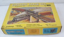 Vintage Marx Toys Electric Train Set In Original Box 41821 Twin Diesel