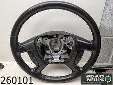 Oem 2008 Chevrolet Avalanche 5.3l Leather Steering Wheel Heated