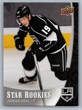 2015-16 Upper Deck Star Rookies #24 Jordan Weal Los Angeles Kings