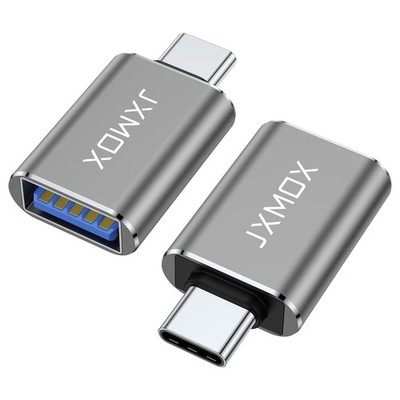 USB C to Adapter [2-Pack], Thunderbolt 3 3.0 OTG Grey
