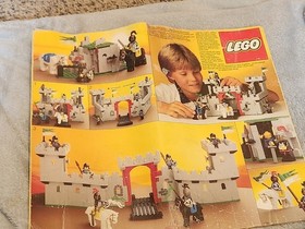 Vintage Lego LEGOLAND 6080 Castle System *EMPTY BOX ONLY* - Fair Condition