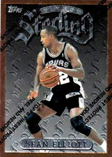 1996-97 Finest #68 Sean Elliott San Antonio Spurs