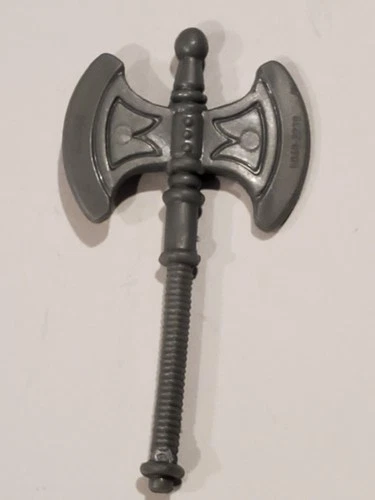MOTU He-Man Axe grey 1982 Taiwan Original vintage weapons lot Mattel