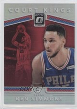 2017-18 Panini Donruss Optic Court Kings Holo Prizm Ben Simmons #1 0b0