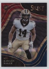 2021 Panini Select Field Level Tri-Color Prizm 68/75 Kawaan Baker #400 0nr3