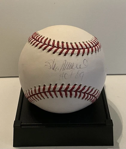 Stan Musial Signed OML Rawlings Baseball, Inscrib ‘’HOF 69’’ Reggie Jackson COA
