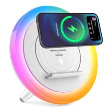 Bluetooth Speaker Night Lightsr,Wireless Charging Modern Speaker,Best Teenage...