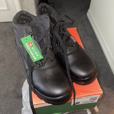 CLICK CHUKKA STRAPAZIERFÄHIGE ARBEITSSTIEFEL SCHNÜRER Größe 10,5 neu im Karton mit Etikett