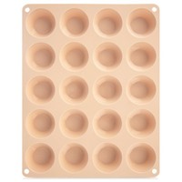 Mini Muffinform Silikon Backform Muffinblech Cupcake Form 29X23,5 Cm