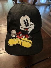 Mickey Mouse Retro Mickey Co Black Baseball Cap Hat