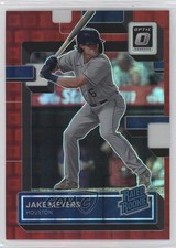 2022 Panini Donruss Optic Rated Rookie Red Pandora Prizm 75/99 Jake Meyers 12ty