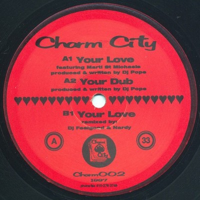 DJ Pope - Your Love, 12'', (Vinyl)