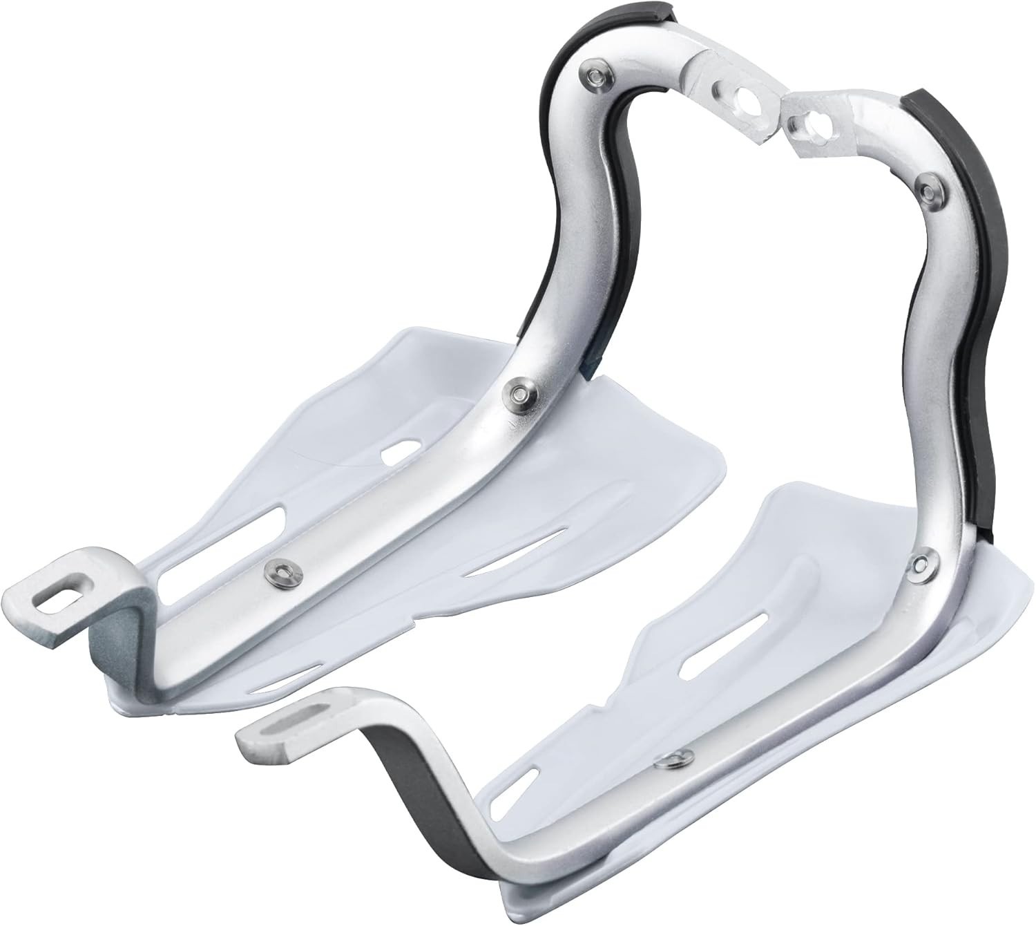 Dirt Bike Hand Guards White Universal Motorcycle Handguards Grips Pit ATV MX