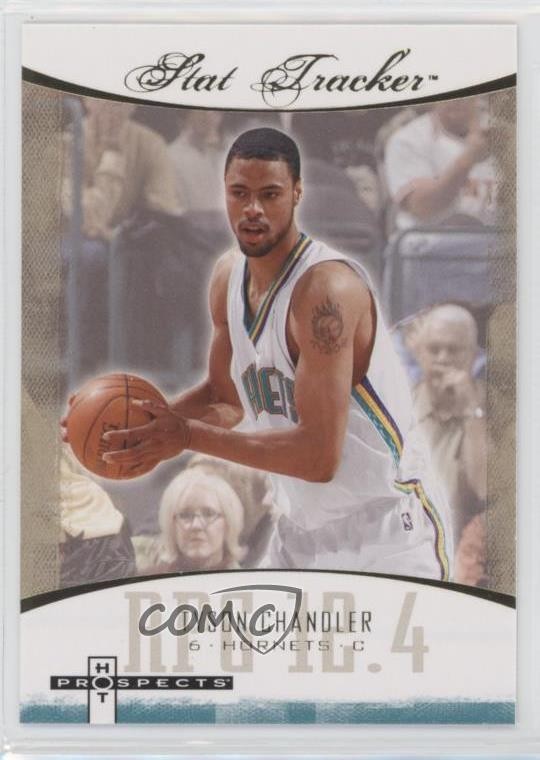 2007-08 Fleer Hot Prospects Stat Tracker Tyson Chandler #ST-34 0nr3