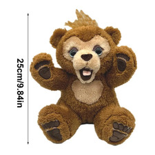 Interactive 40Cm Cute Bear Plush Toy - Perfect Christmas Gift for Kids