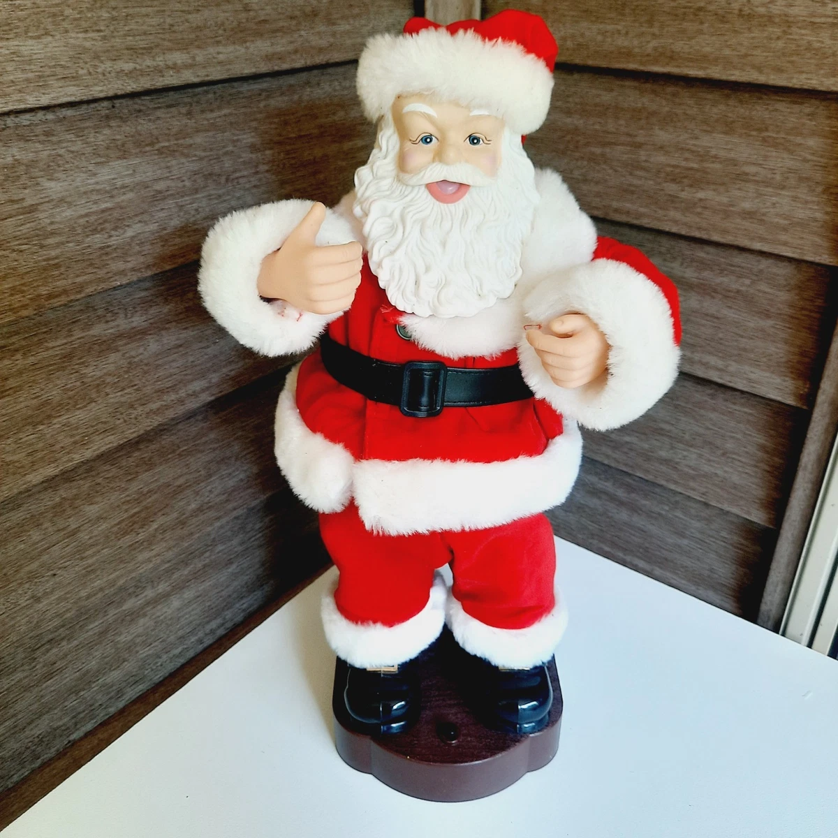 Musical Dancing Santa In Santa Figures (1946-1990) for sale | eBay