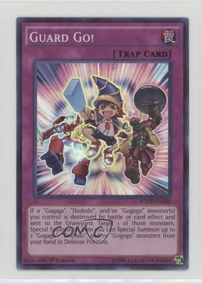 Guard Go! 1st Ed. YuGiOh World Superstars #WSUP-EN029