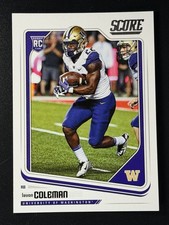 2018 Score - Rookies Lavon Coleman #434 (RC)