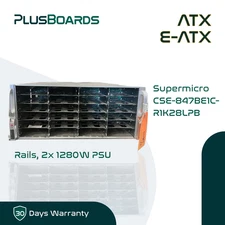 Supermicro 4U 12Gbs SAS3 36 Bay ATX E-ATX Storage Case Chassis w/ Rails + 2x PSU